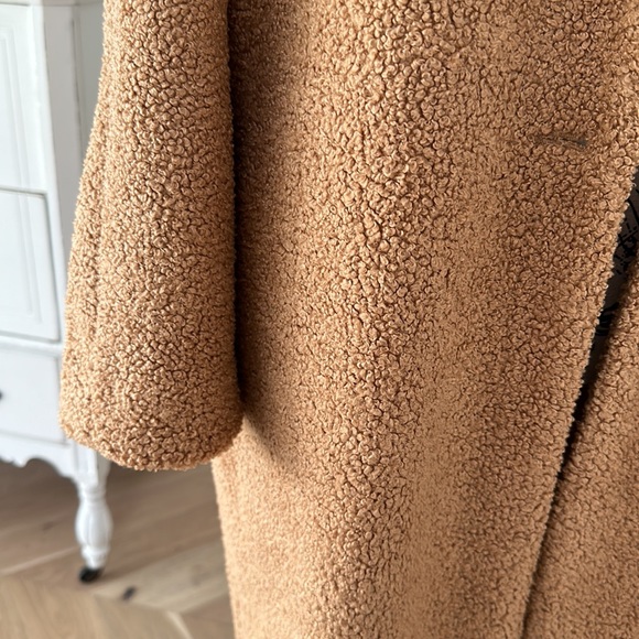 Marine Layer Camel Teddy Coat - Picture 7 of 9